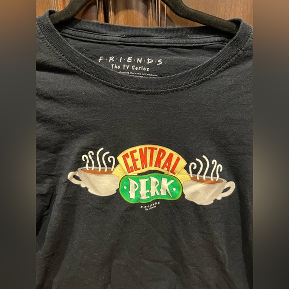 Friends Central Perk Long Sleeve Crop T-shirt - Picture 3 of 3